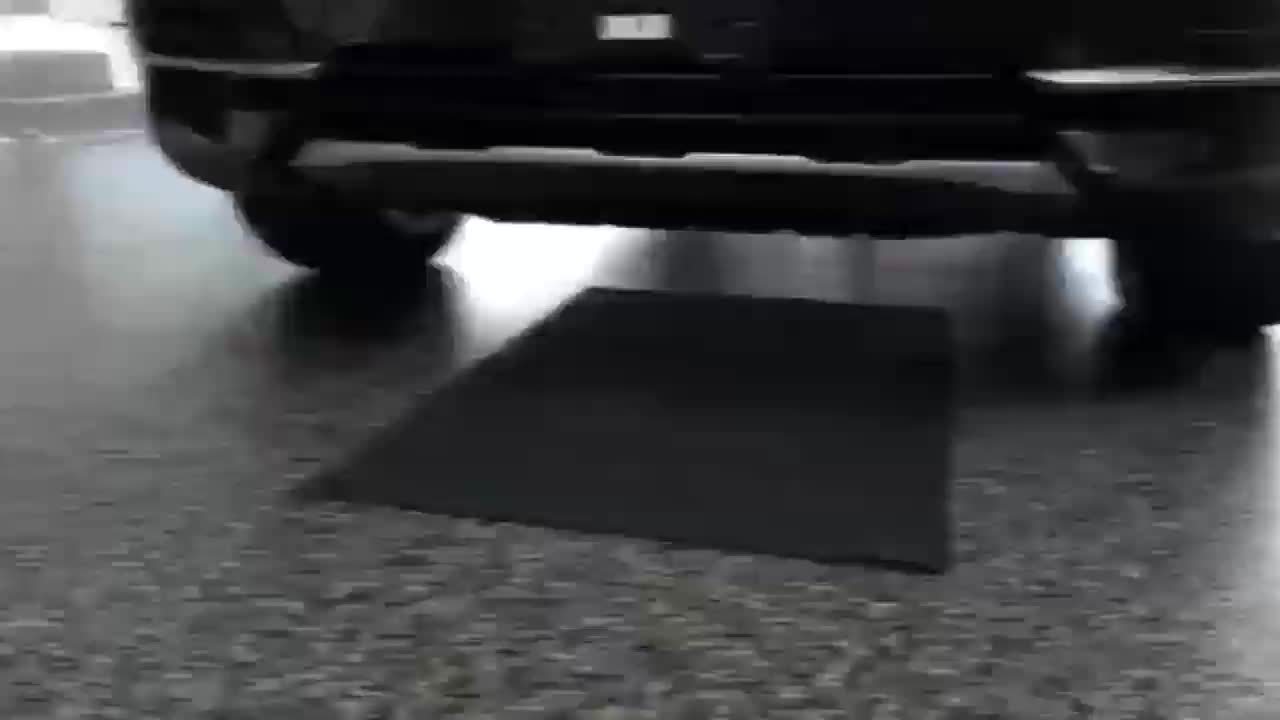 Heavy Duty Garage Floor Mat Extra Large Oil-Absorbing Non-Slip Waterproof Washable - 2.55mm Thick Rubber-Backed Felt Mat for Garage, Workshop, Driveway, Parking - Fits Cars, Trucks, SUVs, Motorcycles