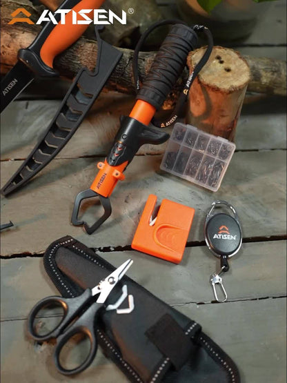 Fishing Knife Set 7/23/104/107 Piece – Stainless Steel Fillet Boning & Gutting Knives with Line Cutter, Camping Cutting Carving Tool Kit, Perfect Fisherman Gift for Men