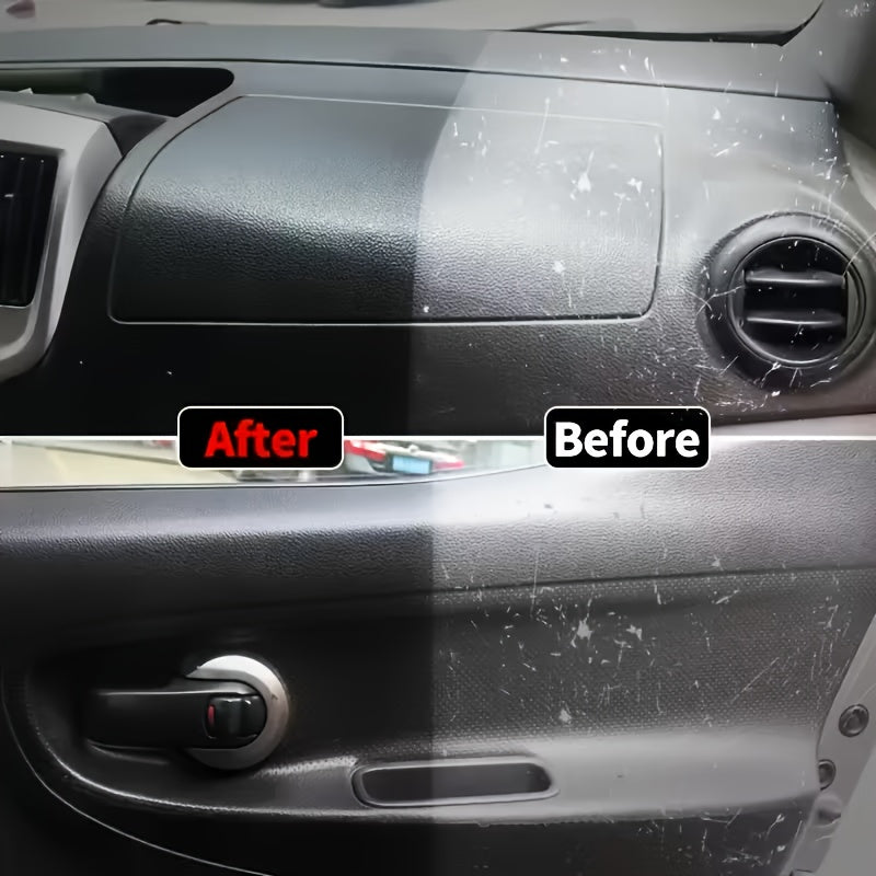 Nano Crystal Coating Car Care Kit - Scratch & Yellowing Repair Formula, Plastic Renewal, Interior Shine & Tire Protection, All-in-One Auto Detailing Solution for Cars, SUVs & Trucks