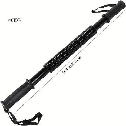 Arm Strength Training Rod for Bicep & Muscle Building - Heavy Duty Arm Strength Stick for Arm Exercises, Home Gym Fitness Equipment, 66 LB / 88 LB / 110 LB / 132 LB Options