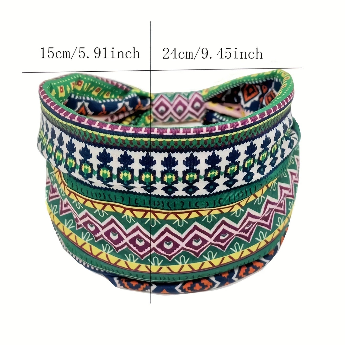 8pcs Wide African Turban Headbands for Women – Boho Paisley Anti-Slip Elastic Headwraps for Sports, Yoga, Running & Daily Wear, Moisture-Wicking Hair Accessories Set