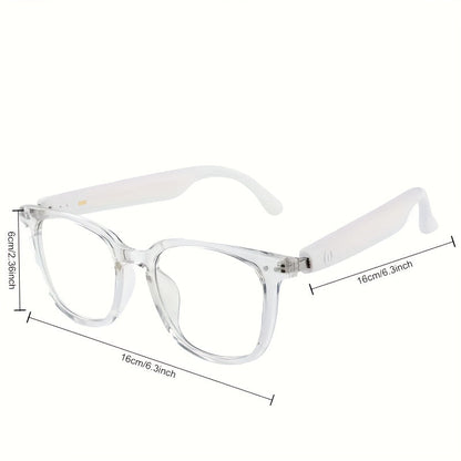 Smart Audio Glasses Bluetooth 6.0 – Auto-Dimming Photochromic Lenses, Anti Blue Light, Music & Phone Calls, Turns Into Sunglasses in Seconds, Multiple Frame Colors