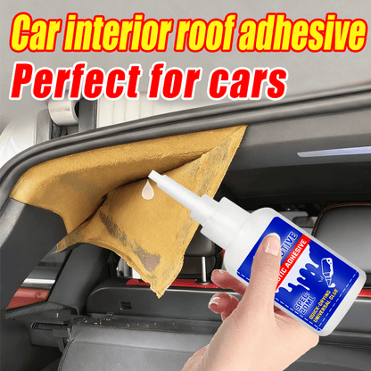 Car Interior Repair Glue 20ML - Strong Adhesive for Dashboard Cracks, Ceiling Peeling, Door Handles and Trim Repair, Quick Fix Solution for Car and Home Interior, Easy to Use