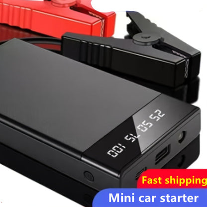 2000A Peak Portable Car Jump Starter Wireless Battery Booster – 12V Quick Start for Gas (8.0L) & Diesel (1.72 Gal) Engines with USB Input/Output, LED Emergency Light – Car Accessory & Emergency Tool