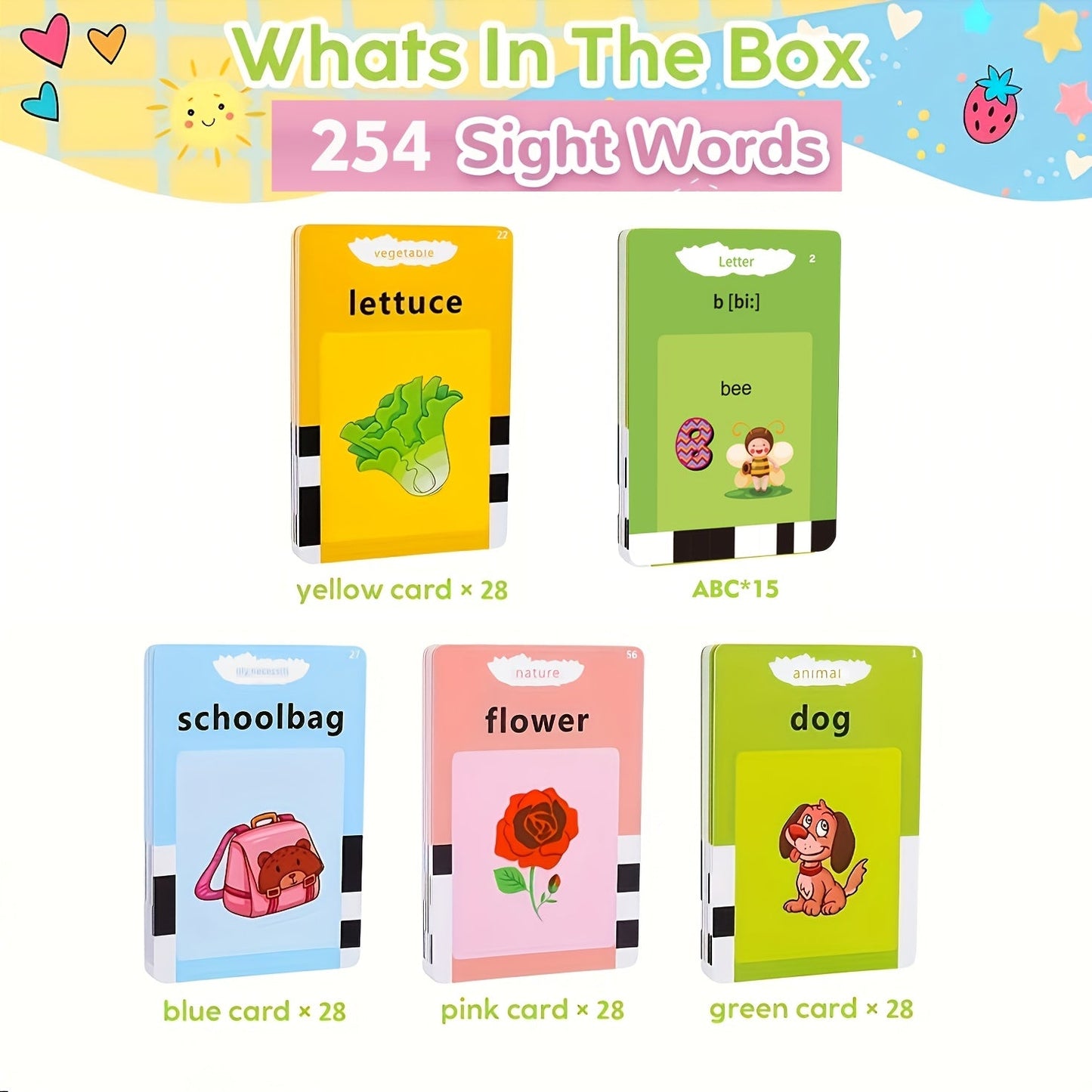 Talking Flash Cards for Preschoolers Ages 3-6 – 224 to 510 Words Language Learning Device, Speech Therapy Sensory Educational Toy for Autism, Boys & Girls, Blue Green Pink
