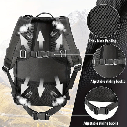 50L High Capacity Tactical Backpack Unisex – MOLLE Military Bag for Camping, Fishing, Hunting, Hiking & Travel – 13 Color Options Including Handbag & Storage Bag Variants