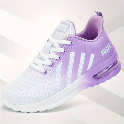 Women's Lightweight Running Sneakers with Air Cushion Sole – Breathable Walking Shoes for Women, Non-Slip Tennis Shoes, Fitness & Gym Sports Shoes, Comfortable Everyday Athletic Sneakers for Ladies