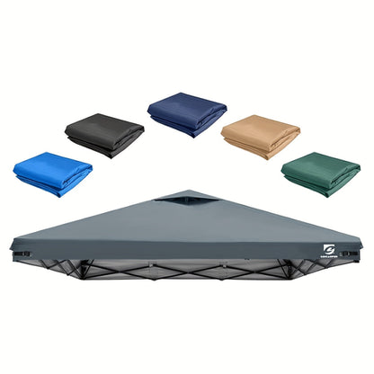 10x10 Pop Up Canopy Replacement Top Cover with Air Vent – Waterproof UV-Resistant Canopy Top for Straight Leg Tents, All-Season Outdoor Sun Shade for Garden, Patio & Camping, 11 Colors (Top Only)