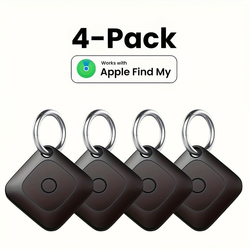 Portable Real-Time GPS Tracker Global Coverage Location Tracking Device for Cats Dogs Keys Wallets Luggage Anti-Loss Finder Android & Universal Single or 4-Pack