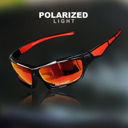 Polarized Sports Sunglasses with Color Changing Lenses – Anti-Glare Driving Eyewear, PC Frame AC Lens Full Rim Design, 6 Colors, UV Protection Fashion Glasses for Men & Women