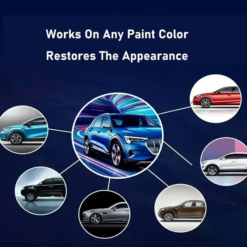 Car Scratch Repair Wax 2-Pack 100ml – Nano-Bright Polish Removes Scratches & Brush Marks, Restores All Car Paint Colors, DIY Auto Detailing Scratch Remover Kit