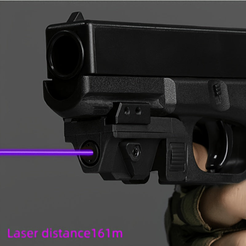 Green Dot Laser Sight USB Rechargeable – Picatinny Rail Mount with Strobe Mode, 5mW Class IIIA, Compact Lightweight for Pistols & Rifles, 21mm Rail, 2.5hr Battery Life