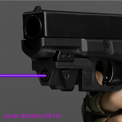 Green Dot Laser Sight USB Rechargeable – Picatinny Rail Mount with Strobe Mode, 5mW Class IIIA, Compact Lightweight for Pistols & Rifles, 21mm Rail, 2.5hr Battery Life
