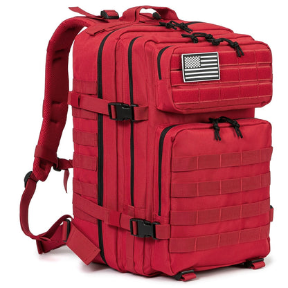 45L Tactical Backpack for Men & Women – Large Capacity Hiking Camping Travel Bag, 3-Day Bug Out Bag for Outdoor Fitness & Adventure, 13 Colors Available