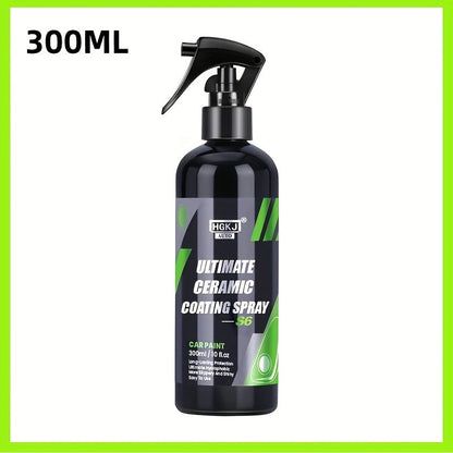 Ceramic Car Coating Spray – High-Gloss Paint Protection & Coating Renewal Agent, Fast-Acting Multi-Functional Ceramic Shield Spray for Car, Truck & SUV Paint, Glass & Trim