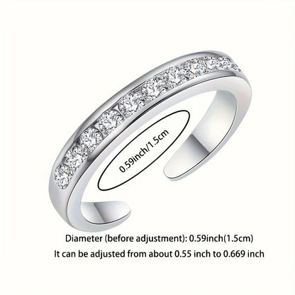 S925 Sterling Silver Toe Ring Hypoallergenic Minimalist Design Women Beach Vacation Summer Foot Jewelry Gift for Her