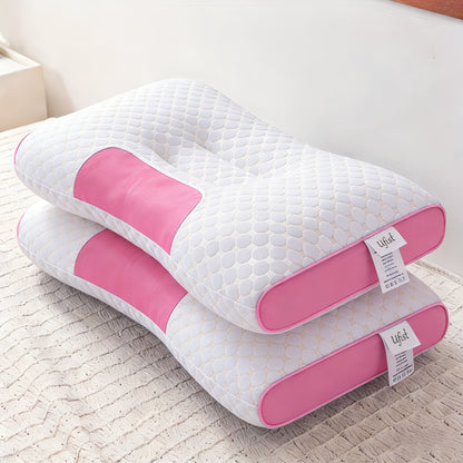 Bed Pillows 2-Pack – Ultra-Soft Neck Support Pillow Inserts with Removable Machine-Washable Covers, Breathable Deep Sleep, All-Season Bedroom Comfort