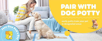 XL Dog Pee Pads 34x28 Inch 100 Count Disposable - Super Absorbent Leak-Proof Odor Control Training Pads for Puppies Large Dogs and Elderly Dogs, Extra Large Potty Pads for Indoor Use, Blue