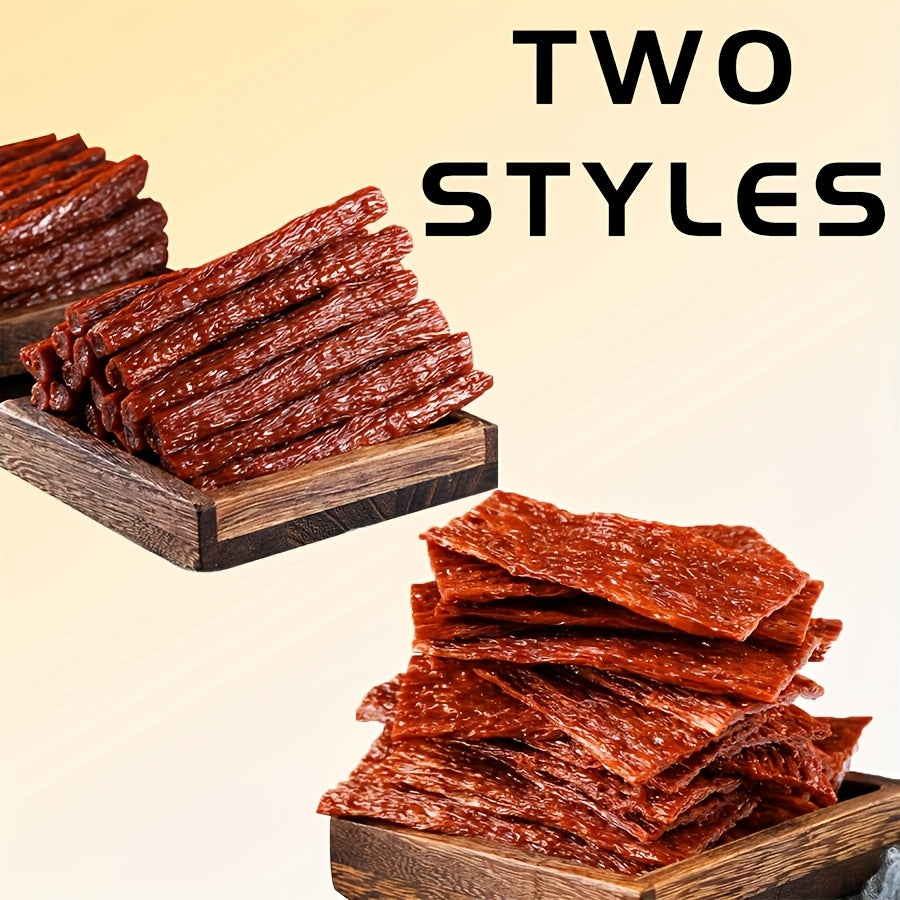 Natural Beef Tendon Dog Chew Sticks 150g Long-Lasting High-Protein Dental Chews Rawhide-Free Dog Treats Healthy Beef Jerky Strips for Puppies Adult Dogs Training
