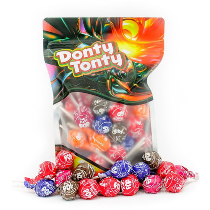 Tootsie Roll Pops Bulk Lollipops – 5 Assorted Flavors Individually Wrapped Suckers with Chewy Chocolate Center, Perfect for Parties, Office Candy Bowls, Halloween & Gifting