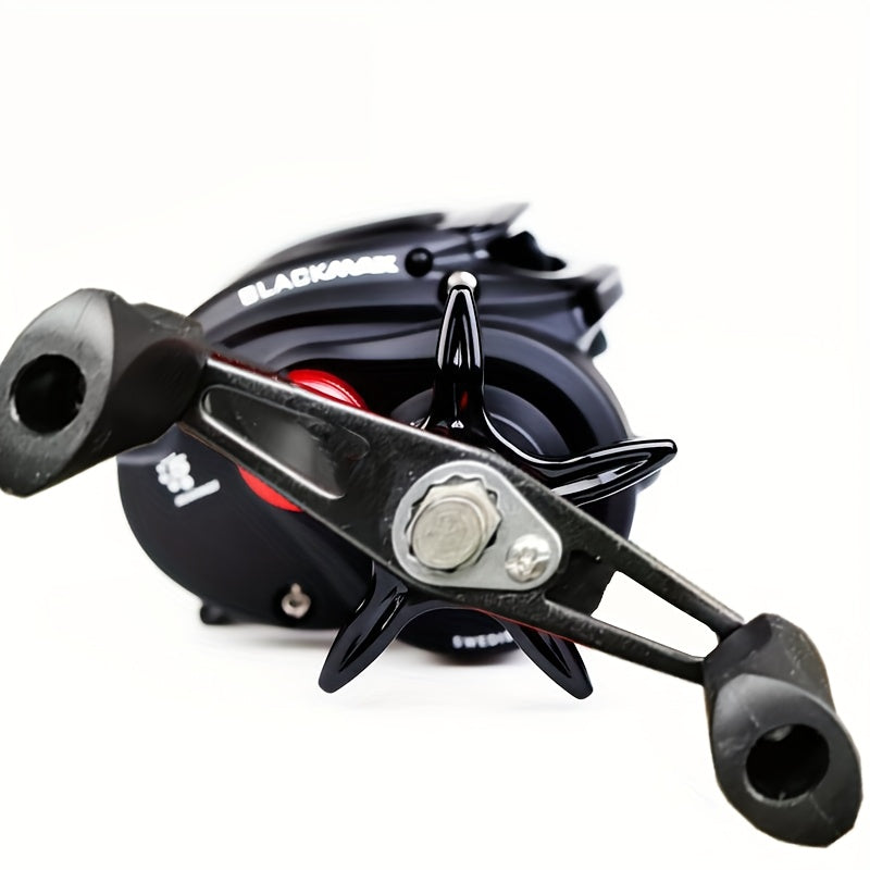 Baitcast Fishing Reel Classic Pro Speed Spool SLP – Low Profile Baitcaster, Left & Right Hand, Smooth Drag System, Black & Gold or Black & Red, Freshwater Bass Fishing