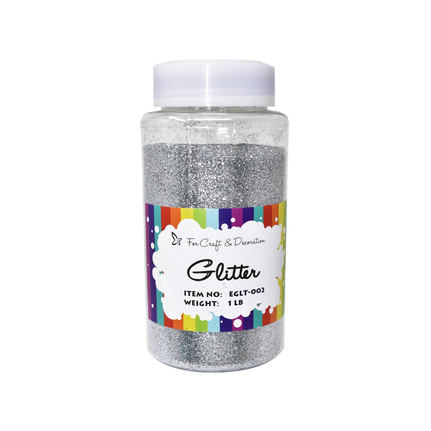 1lb Craft Glitter Powder in 19 Colors – Fine, Ultra Fine & Chunky Glitter with Shaker Top for Tumblers, Resin, Scrapbooking & DIY Crafts, Bulk Glitter for Kids & Adults