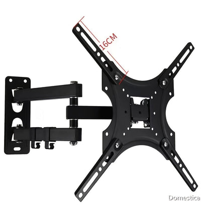 Full Motion TV Wall Mount Bracket Swivel Tilt Extend Arm for 22-55 Inch LED LCD TVs VESA Compatible Hardware Included