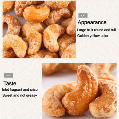 Roasted Salted Cashews – Gluten Free High Protein Keto Snack, 0 Trans Fat & Cholesterol, Single Serve Packs for Office, Pre & Post Workout, Yoga Recovery & Health-Conscious Families