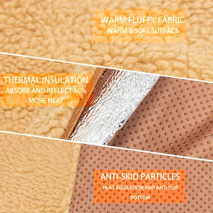 Self-Warming Pet Mat for Cats & Dogs – Ultra-Soft Thermal Bed Mat No Electricity Required Instantly Cozy & Warm on Cold Floors