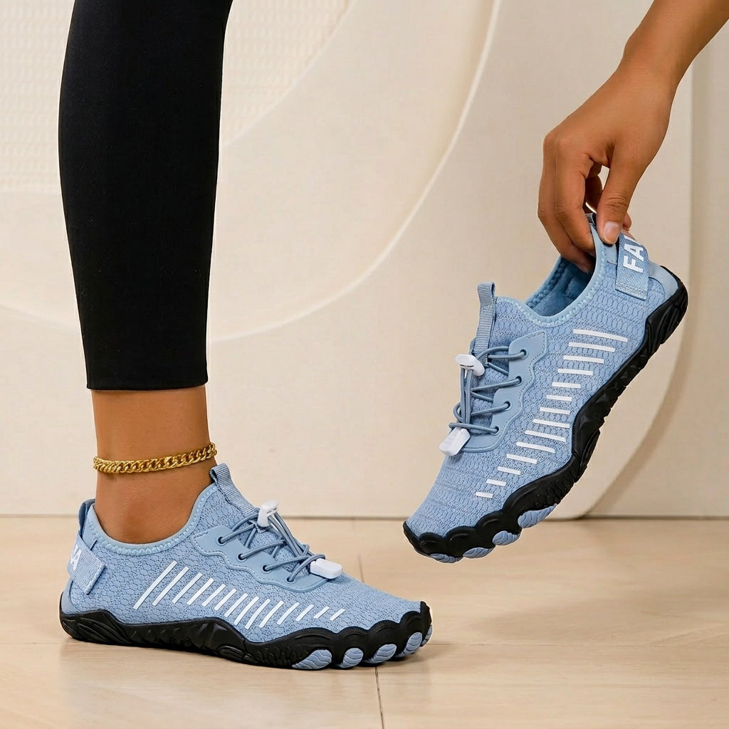 Quick-Dry Water Shoes Non-Slip Unisex Aqua Shoes for Beach Swimming Hiking Yoga Gym Training – Slip-On River Wading Shoes with Rubber Sole, Multi-Color