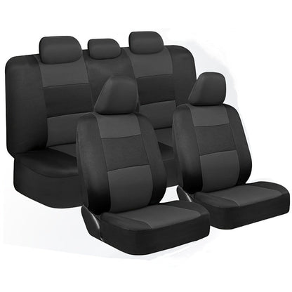 Universal 5-Seat Car Seat Covers Full Set – Breathable Wear-Resistant Fabric, All-Season Protection for Front & Rear Seats, Fits Most Car Models, Multiple Colors