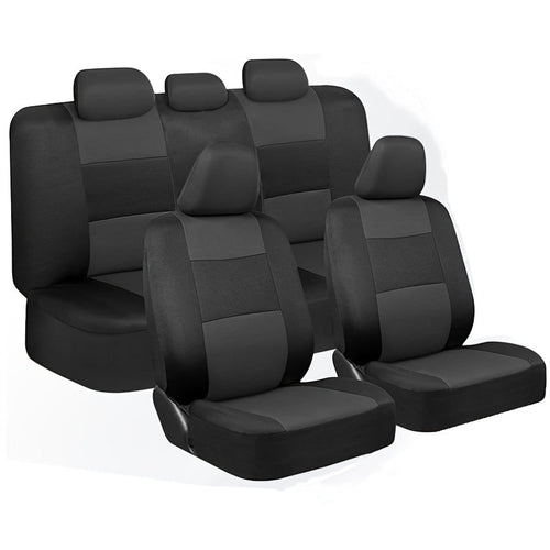 Universal 5-Seat Car Seat Covers Full Set – Breathable Wear-Resistant Fabric, All-Season Protection for Front & Rear Seats, Fits Most Car Models, Multiple Colors
