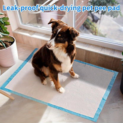 Super Absorbent Dog Pee Pads 23.6x23.6 Inch for Puppy Training & Indoor Pet Toilet Use – Leak-Proof Odor-Control Training Pads, 50 / 100 / 200 / 400 Count Bulk Value Packs