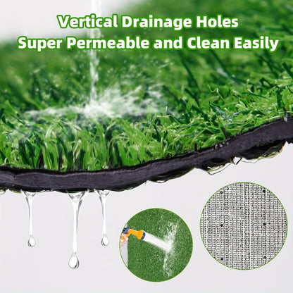 Artificial Grass Dog Potty Pad – Reusable Pee Pad for Dogs Indoor & Outdoor Potty Training, Soft Drainage Turf Mat for Puppies, Small & Large Dogs, Multiple Sizes Available
