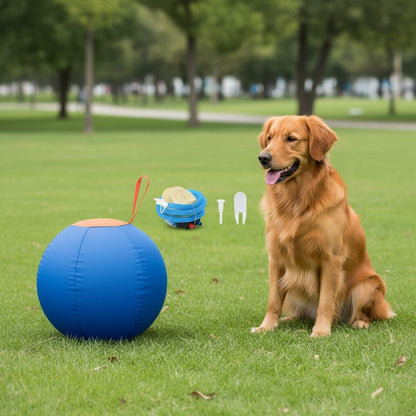 Chew-Resistant Dog Ball Toy for Fetch & Training – Durable Polo Balls for Golden Retrievers, Bulldogs, Shiba Inu, Corgi & Australian Shepherd, Self-Play & Obedience Exercise