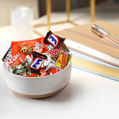 Assorted Chocolate Mix 1 Pound Bulk Bag – Individually Wrapped Milk Chocolate Peanut Butter Caramel Variety, Perfect for Halloween Parties Holidays & Everyday Snacking