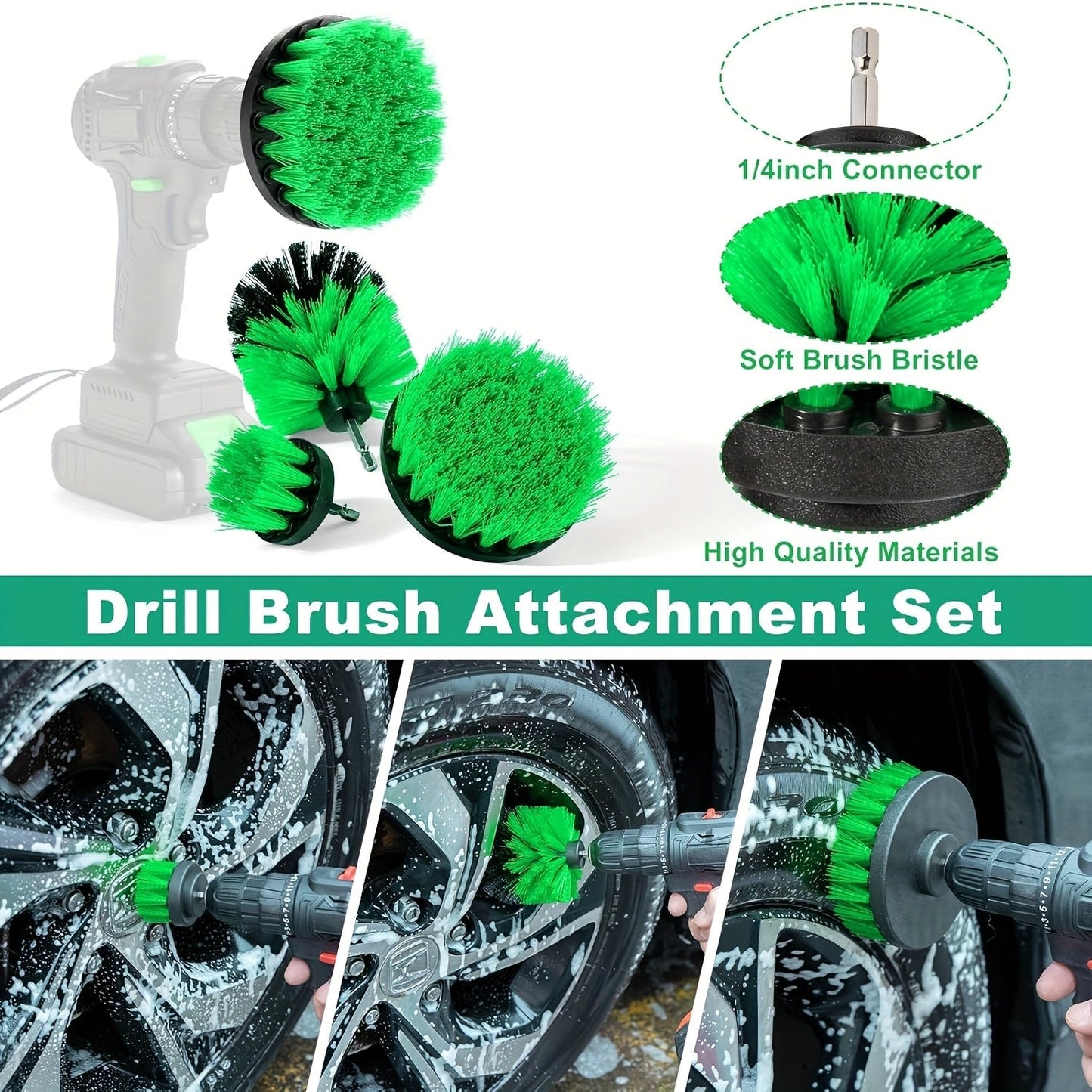 Car Cleaning Kit 17-35 Piece – Portable Vacuum Cleaner, Windshield Cleaning Tool, Drill Brush Set & Interior Brush Set for Full Car Detailing, Holiday Gift for Family & Friends
