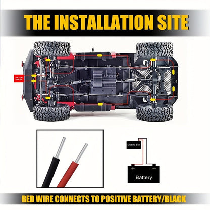 RGB LED Rock Lights Kit for Trucks & Pickup – Sound Activated, APP & Remote Control, Multicolor Underglow Chassis Neon Light, 9 Large Light Beads, 4/6/8/10 Pods Underbody Lighting