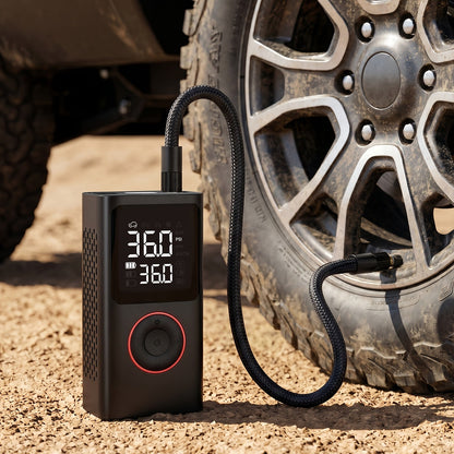 Cordless Tire Inflator 150PSI | 3X Fast Inflation, 3500mAh USB Rechargeable, Digital Gauge, LED Light & Auto Shut-Off – Portable Air Compressor for Cars, SUVs, Bikes, Motorcycles & Sports Balls