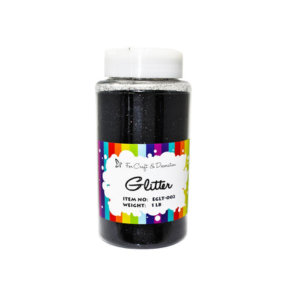 1lb Craft Glitter Powder in 19 Colors – Fine, Ultra Fine & Chunky Glitter with Shaker Top for Tumblers, Resin, Scrapbooking & DIY Crafts, Bulk Glitter for Kids & Adults