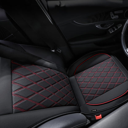 Universal Front Car Seat Covers 2-Pack Full Surround High-Back Bucket Seat Protector Anti-Slip Easy Install for Cars SUVs Trucks - Multiple Colors & Styles