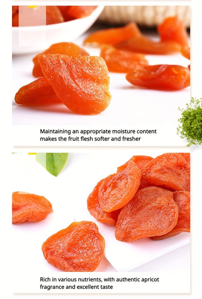 Dried Apricots Snack 3 Bags Pack Natural Tropical Dried Fruit Healthy Sweet Snack Ready-to-Eat Vegan Gluten-Free Gift