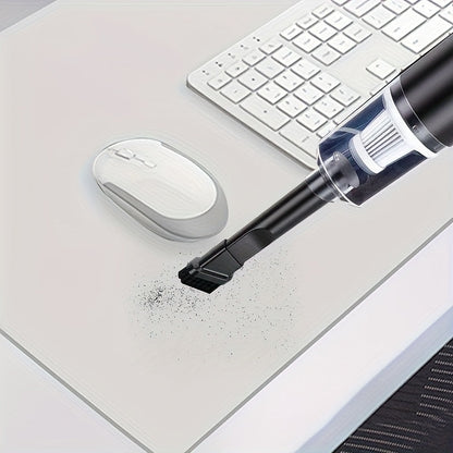 Cordless Mini Vacuum Cleaner 4KPa Suction 30-Hour Battery – USB Rechargeable Portable Dust Buster with Blow & Suction for Keyboard, Computer, Car Interior & Home Cleaning, Gift for Valentine's Day & New Year