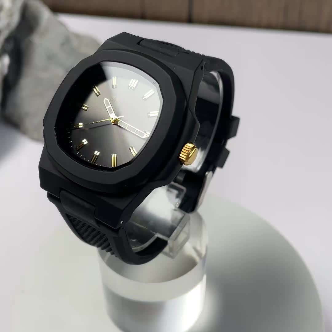 Men's Casual Silicone Band Quartz Watch Zinc Alloy Case Oval Dial Analog Pointer Display - Lightweight Everyday Fashion Watch Gift for Men Boyfriend Dad