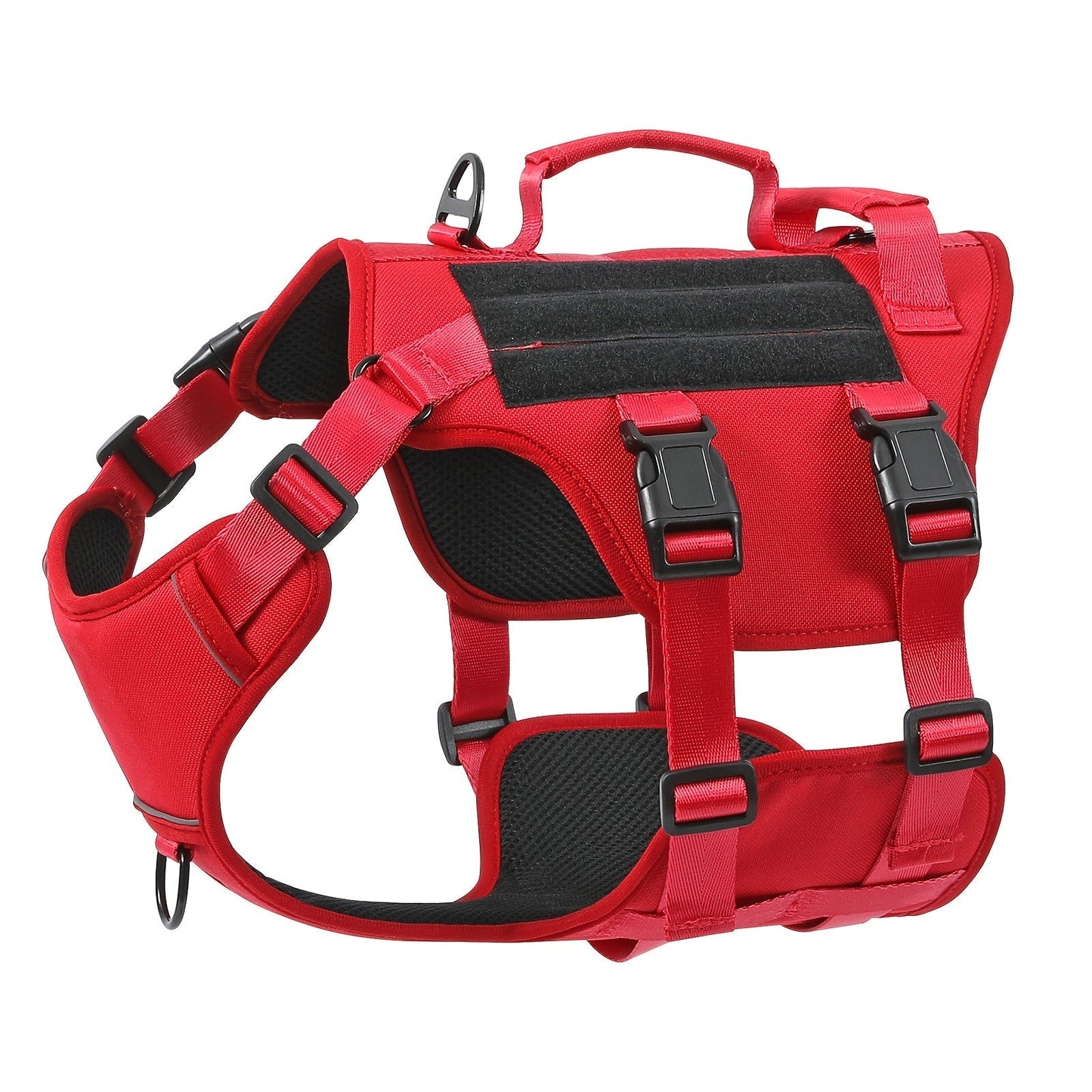No Pull Dog Harness Escape Proof – Soft Padded Full Body Pet Vest with Lift Handle, Reflective Strips & Leash Clip, Adjustable for Large Dogs Walking Hiking Training
