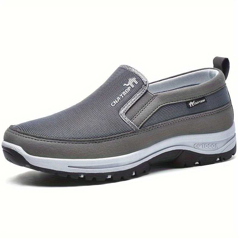 Men's Hiking Shoes Non-Slip Breathable Outdoor Trail Sneakers Lightweight Cushioned Walking Shoes for Men 4 Colors Sizes US 6.5-12.5 Comfortable Trekking Shoes for Camping Adventure Travel
