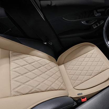 Universal Front Car Seat Covers 2-Pack Full Surround High-Back Bucket Seat Protector Anti-Slip Easy Install for Cars SUVs Trucks - Multiple Colors & Styles