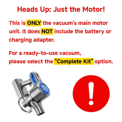 Cordless Stick Vacuum Cleaner 45-70KPA Powerful Suction, Anti-Tangle Brush 45-Min Runtime 50oz Dust Cup, Corded & Cordless Options, Rechargeable Lightweight Vacuum for Hardwood Floor Carpet Pet Hair Home
