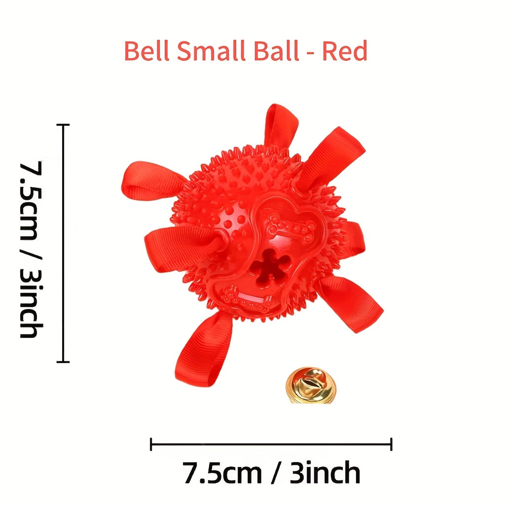 Chew-Resistant Dog Ball Toy for Fetch & Training – Durable Polo Balls for Golden Retrievers, Bulldogs, Shiba Inu, Corgi & Australian Shepherd, Self-Play & Obedience Exercise