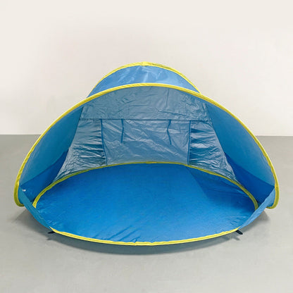 Pop Up Beach Sun Shade Tent Portable – Quick Setup UV Protection Sun Shelter Lightweight Under 50g/m² for Beach Hiking Camping Family Outdoor Travel Sun Umbrella Canopy
